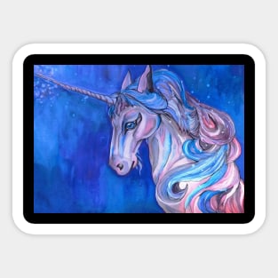 Magic Unicorn Manifest Sticker